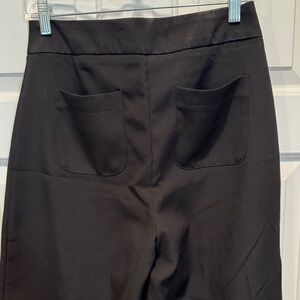 Nanette Lepore Wide Leg Crop Black Women's Pants